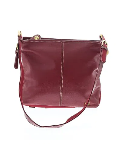 Pre-owned The Sak Leather Shoulder Bag In Red