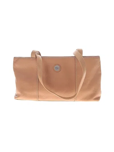 Pre-owned The Sak Leather Shoulder Bag In Tan