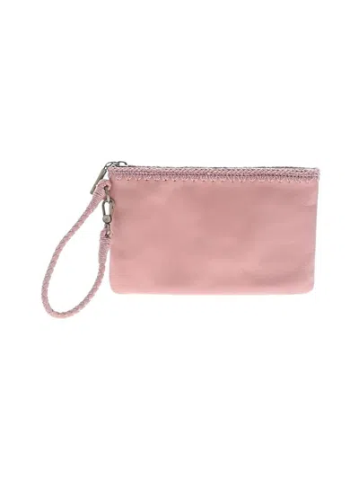 Pre-owned The Sak Leather Wristlet In Pink