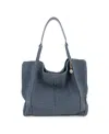 The Sak Los Feliz Crochet Extra-large Tote In Maritime