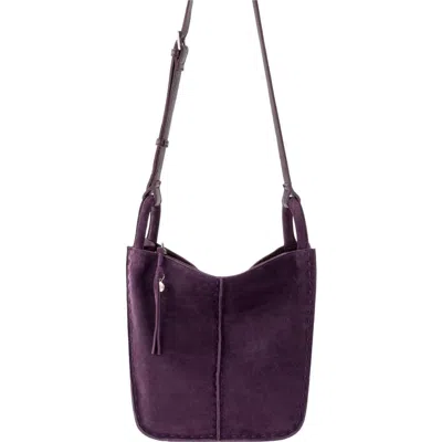 The Sak Los Feliz Crossbody In Aubergine Suede