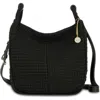 The Sak Los Feliz Crossbody Bag In Black Crochet