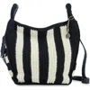 The Sak Los Feliz Crossbody Bag In Black Stripe