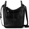 The Sak Los Feliz Crossbody Leather Bag In Black