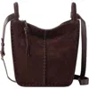 The Sak Los Feliz Crossbody Leather Bag In Brown