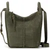 The Sak Los Feliz Crossbody Leather Bag In Green