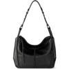 The Sak Los Feliz Hobo Leather Bag In Black