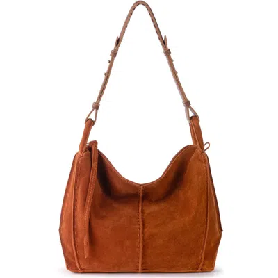 The Sak Los Feliz Hobo Leather Bag In Brown