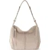 The Sak Los Feliz Hobo Leather Bag In Sand