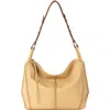 The Sak Los Feliz Hobo Leather Bag In Nude
