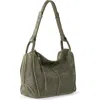 The Sak Los Feliz Hobo In Moss Suede