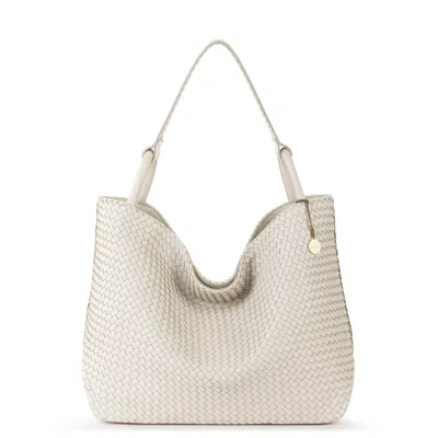 The Sak Los Feliz Large Tote In White