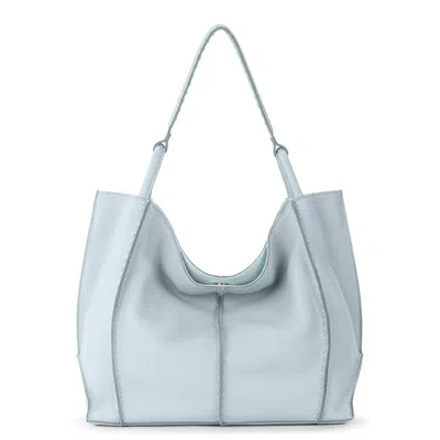 The Sak Los Feliz Large Tote Leather Bag In Blue