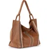 The Sak Los Feliz Large Tote Bag In Gold