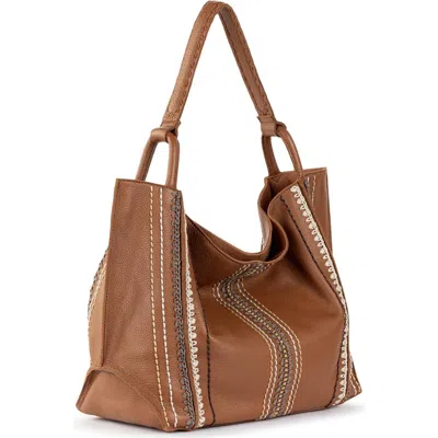 The Sak Los Feliz Large Tote Bag In Gold