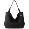 The Sak Los Feliz Large Tote Leather Bag In Black