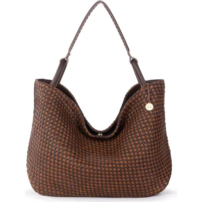 THE SAK THE SAK LOS FELIZ LARGE TOTE LEATHER BAG