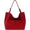The Sak Los Feliz Large Tote Leather Bag In Red