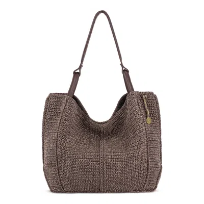 The Sak Los Feliz Large Tote In Nutmeg Static