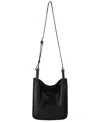 The Sak Los Feliz Leather Crossbody Bag In Black