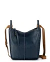 The Sak Los Feliz Leather Crossbody Bag In Indigo