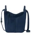 The Sak Los Feliz Leather Medium Crossbody Bag In Blue
