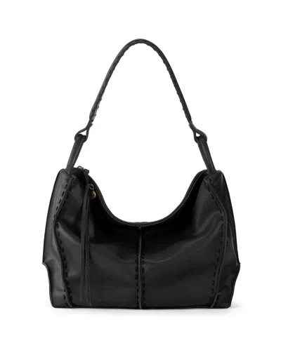 THE SAK LOS FELIZ LEATHER MEDIUM HOBO BAG