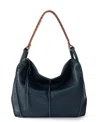 The Sak Los Feliz Leather Hobo Bag In Indigo