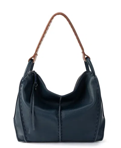 THE SAK LOS FELIZ LEATHER MEDIUM HOBO BAG