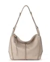 The Sak Los Feliz Leather Medium Hobo Bag In Sand