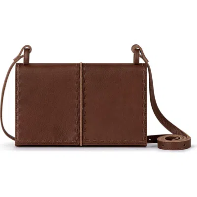 The Sak Los Feliz Leather Phone Wallet In Pink