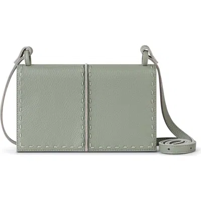 The Sak Los Feliz Leather Phone Wallet In Red