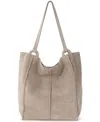 The Sak Los Feliz Leather Tote In Sand Suede