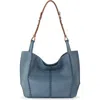 The Sak Los Feliz Medium Tote Leather Bag In Multi