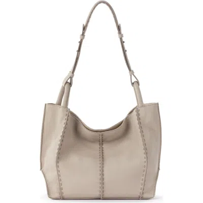 The Sak Los Feliz Medium Tote Leather Bag In Neutral