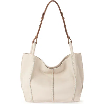 THE SAK THE SAK LOS FELIZ MEDIUM TOTE LEATHER BAG