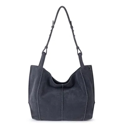 The Sak Los Feliz Medium Tote In Storm Grey Suede