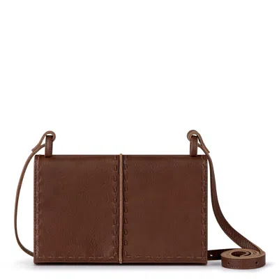 The Sak Los Feliz Phone Wallet In Brown