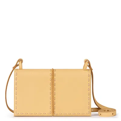 The Sak Los Feliz Phone Wallet In Yellow