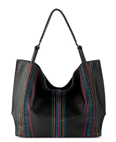 The Sak Los Feliz Large Tote Bag In Black Multi Seminyak