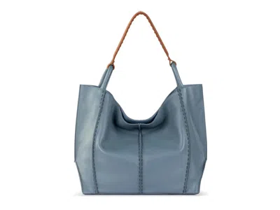 The Sak Los Feliz Hobo Leather Bag In Blue