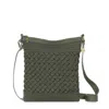 The Sak Lucia Crossbody Hand Crochet Bag In Green