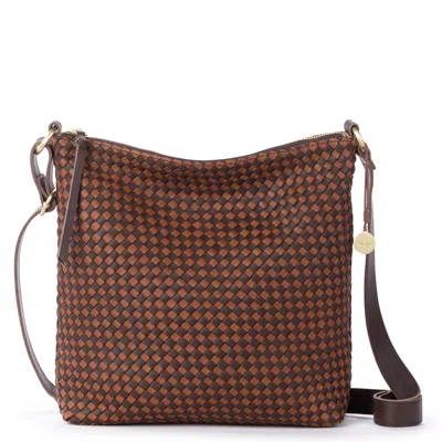 The Sak Lucia Crossbody Leather Bag In Brown