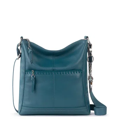 The Sak Lucia Crossbody Leather Bag In Blue