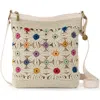 The Sak Lucia Crossbody Bag In Natural Multi Flowers