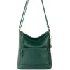 The Sak Women's Lucia Leather Crossbody Bag In Pine Stit