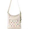 The Sak Lucia Crossbody Bag In Stone Multi Eyelet