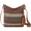 The Sak Lucia Crossbody Bag In Sunset Stripe