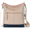 The Sak Lucia Crossbody Leather Bag In Sand