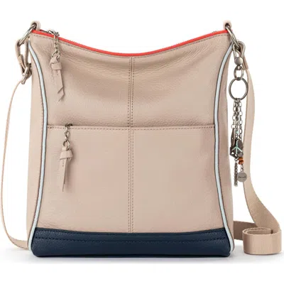 The Sak Lucia Crossbody Leather Bag In Sand